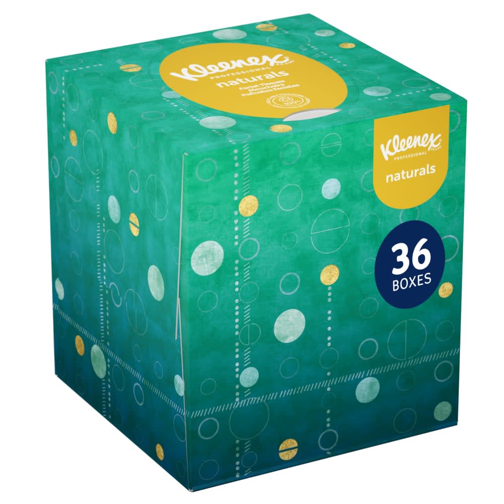 GuestSupply US | Kleenex Naturals Facial Tissue with Eco Packaging